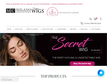 Tablet Screenshot of mcwigs.com